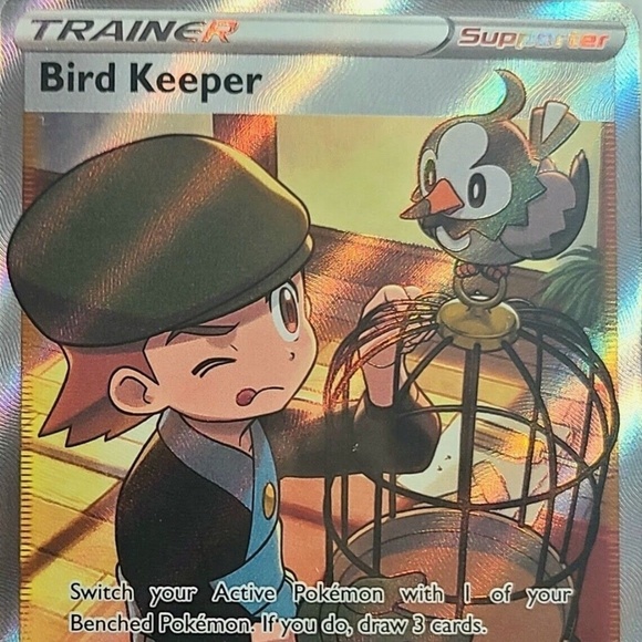 Pokemon Other - Bird Keeper 066/072 Pokemon TCG Shining Fates Regular Ultra Rare